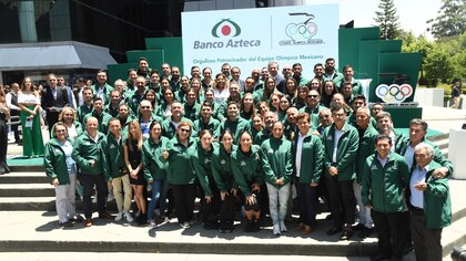Banco Azteca despedide a atletas que representarán a México en los Juegos Olímpicos de París 2024