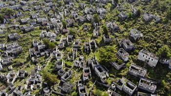 Pueblo fantasma de Kayaköy, Turquía