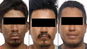 Caen tres mexicanos y dos