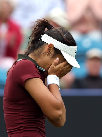 La tenista informó que recibió