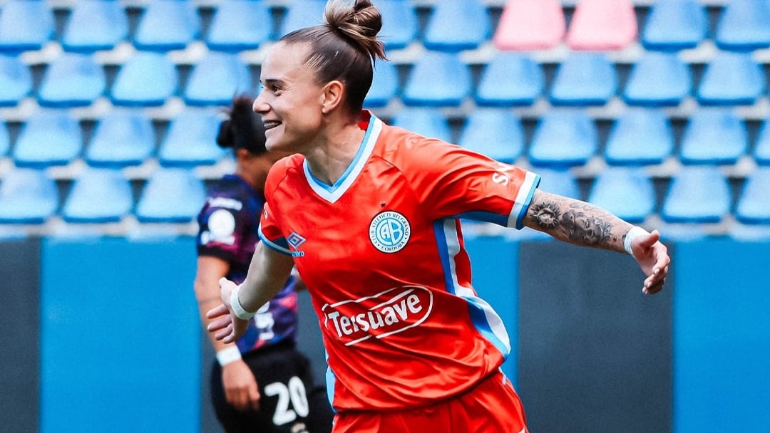 Julieta Alaides Paz marca el primer gol de Belgrano en la Copa Libertadores Femenina