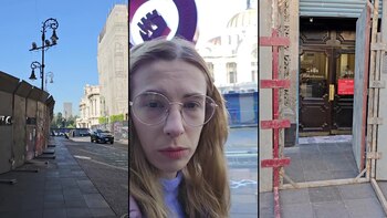 extranjera se queja de feministas monumentos centro bellas artes tiktok