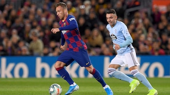 Barcelona recibió al Celta de