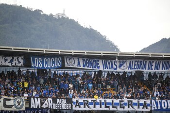 Hinchas de Millonarios no están