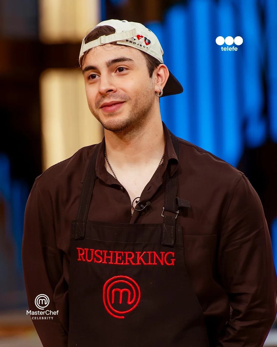 Rusherking ingresó como reemplazo en el repechaje, pero su paso por Masterchef fue breve debido a su desempeño culinario