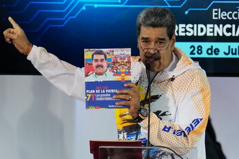 La Presidencia de Brasil informó sobre una conversación telefónica entre Lula y Maduro (AP/ARCHIVO)