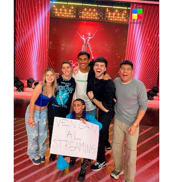 El equipo completo que estuvo