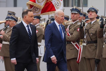 El presidente polaco, Andrzej Duda,