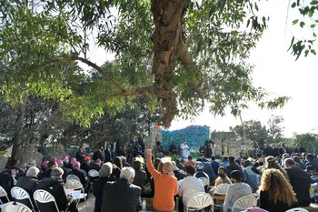 El Papa Francisco se reúne