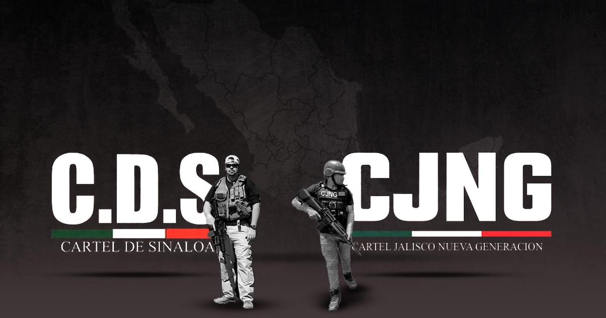 CJNG vs Cártel de Sinaloa: DEA revela los estados en México donde ambos grupos criminales operan - Infobae