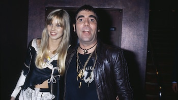 Keith Moon y su novia