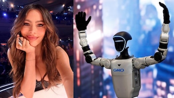 Sofía Vergara quiso darles empanadas a los robots humanoides que se roban las miradas en ‘America’s Got Talent’: así fue el divertido momento