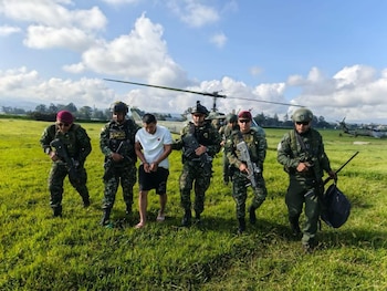 La fuerza pública de Colombia