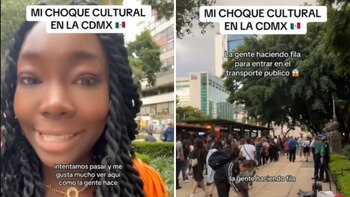 La creadora de contenido se