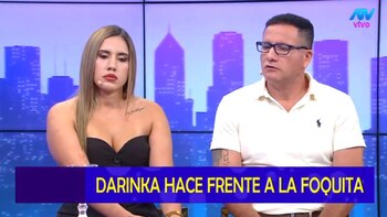 Darinka Ramírez junto a su