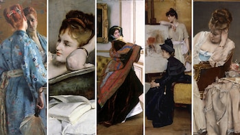 La belleza de la semana: las mujeres de Alfred Stevens, entre la alta costura y el silencio