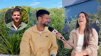 El divertido mensaje de Djokovic a Del Potro antes de su regreso a la actividad en Roma