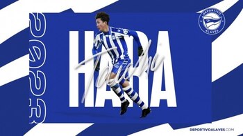 24-06-2021 Taichi Hara, nuevo jugador del Alavés
DEPORTES
DEPORTIVO ALAVÉS