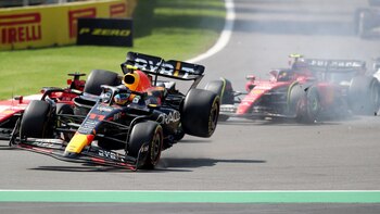 Checo Pérez fuera del Gran