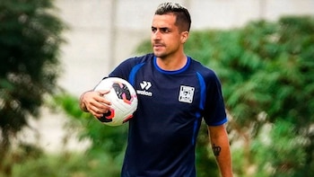 Germán Díaz ha cambiado de posición en el 'vendaval' por petición táctica de Federico Urciuoli. - Crédito: Alianza Atlético