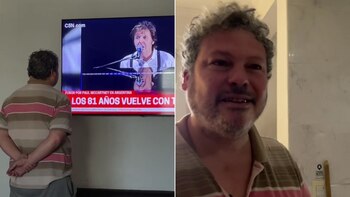 El video muestra el momento