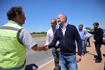 Martín Insaurralde volvió a recorrer