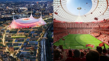El Manchester United tendrá uno de los estadios más imponentes del mundo, con 100.000 asientos y diseñado por Norman Foster: todas las fotos del proyecto