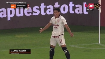 Gol de José ‘Tunche’ Rivera