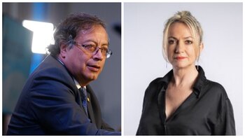 Marisol Rojas, exasesora de comunicaciones de la campaña de Gustavo Petro, fue nombrada cónsul en Londres. Colprensa y Twitter.