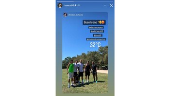 Miguel Trauco sigue entrenando por