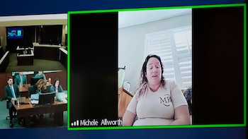 Michele Allworth da una declaración