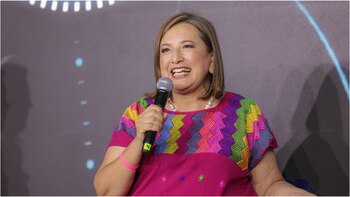 La precandidata a la presidencia