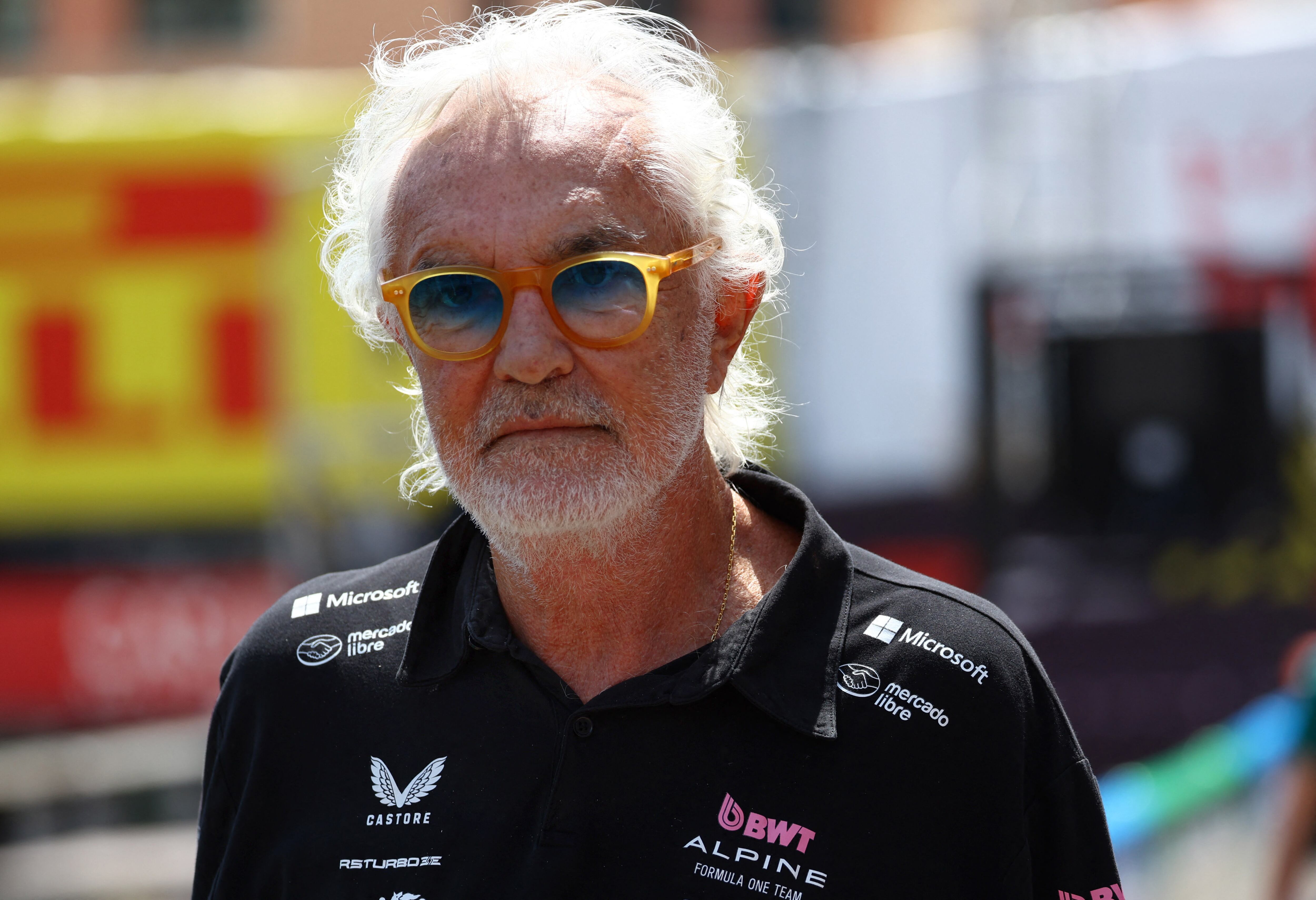 Flavio Briatore fue muy crítico con el rendimiento del monoplaza de Alpine (REUTERS/Piroschka Van De Wouw)