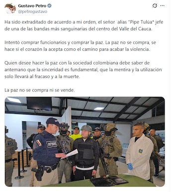 El mandatario colombiano sostuvo que