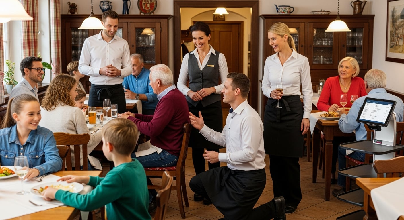 La propina es voluntaria. Ningún restaurante, bar u hotel puede incluirla en la cuenta sin previa autorización. (Imagen Ilustrativa Infobae)