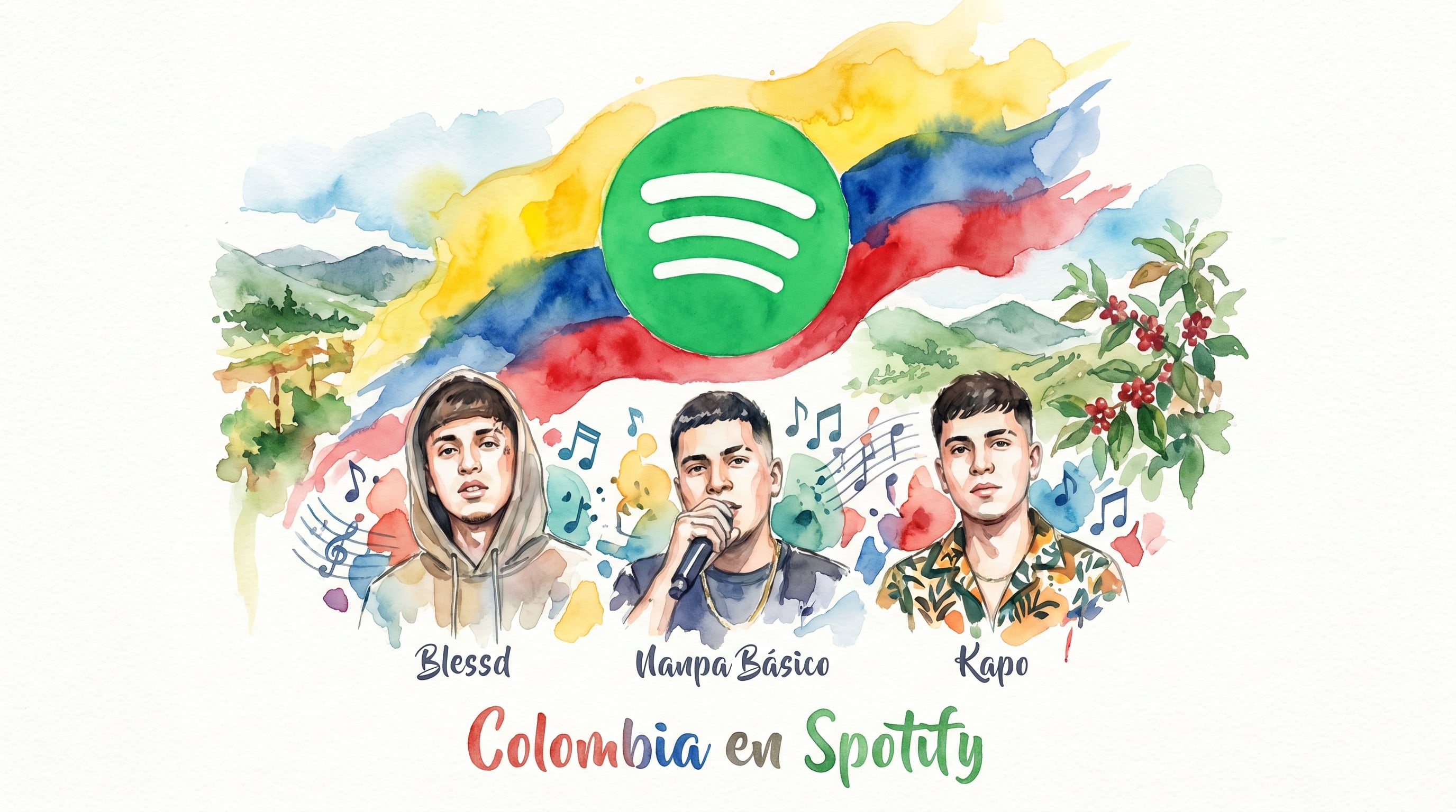 Artistas colombianos superaron los ingresos por 468 millones de dólares en spotify de acuerdo con un informe de la plataforma - crédito Imagen Ilustrativa Infobae