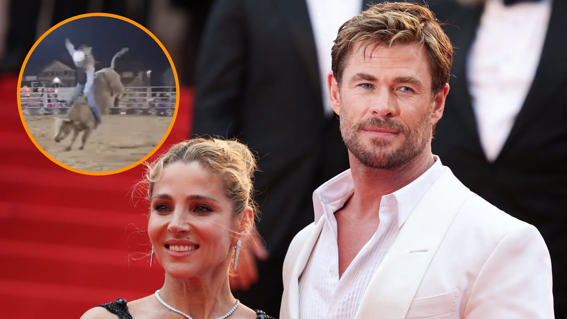 La hija de Chris Hemsworth y Elsa Pataky se lleva la victoria en un rodeo (Reuters / Instagram)