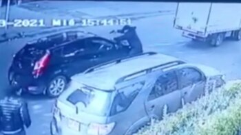 Video: Policía capturó a ladrón