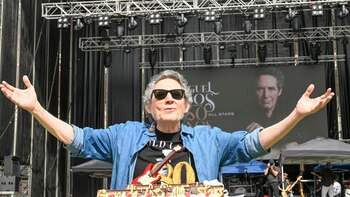 El roquero español Miguel Ríos