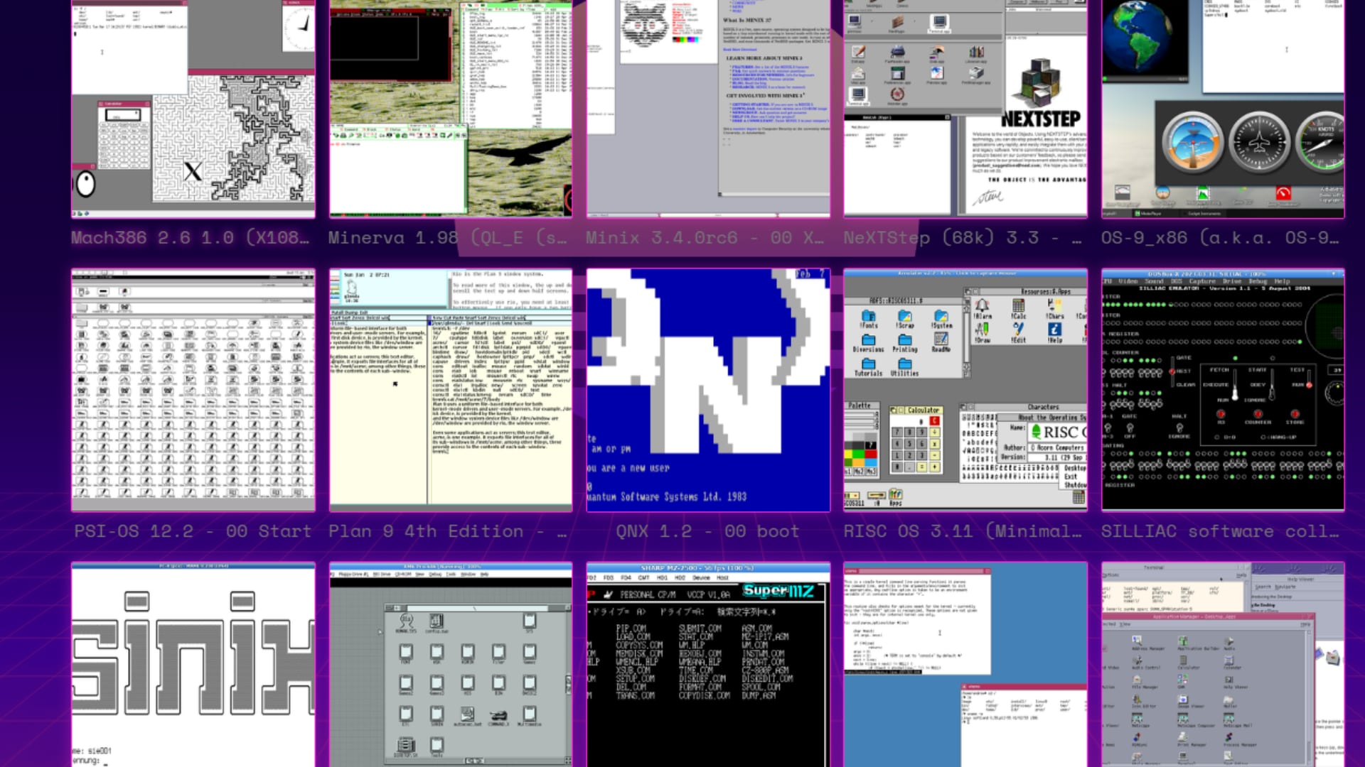 El Virtual OS Museum permite explorar sistemas clásicos como Windows 1.0, OS/2 y Mac OS X desde una sola plataforma. (Virtual OS Museum)