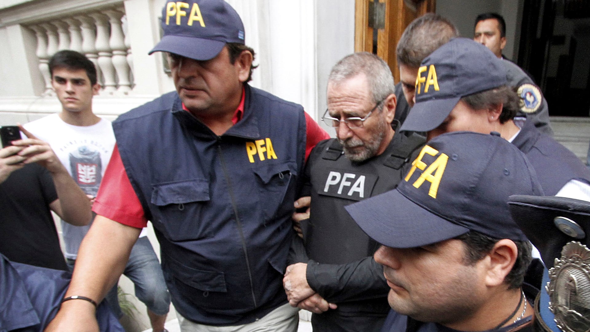 El 2 de abril de 2016 Ricardo Jaime se entregó en la Delegación Córdoba de la Policía Federal (NA)