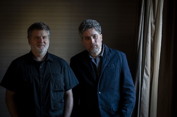 Los directores Gastón Duprat (i)