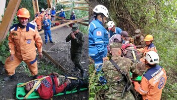 Así fue el impactante rescate