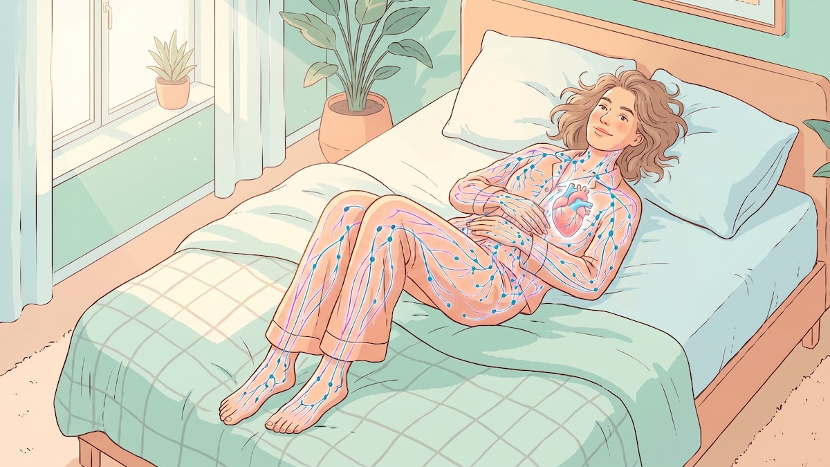 Lo que debes hacer cada mañana al despertar para drenar y activar tu sistema linfático en 3 minutos