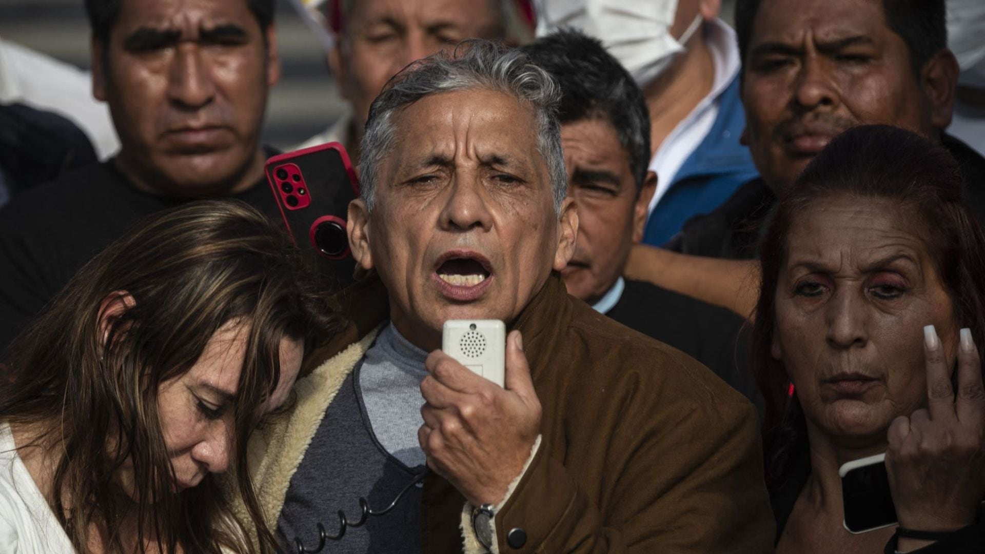 Antauro Humala convoca a reservistas y etnocaceristas para respaldar la candidatura presidencial de Roberto Sánchez en los comicios 2026. (Andina)