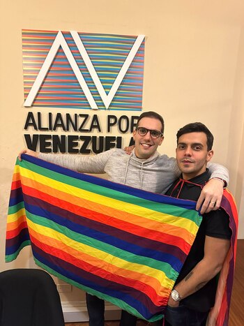 Charbel Najm (izquierda), vicepresidente de