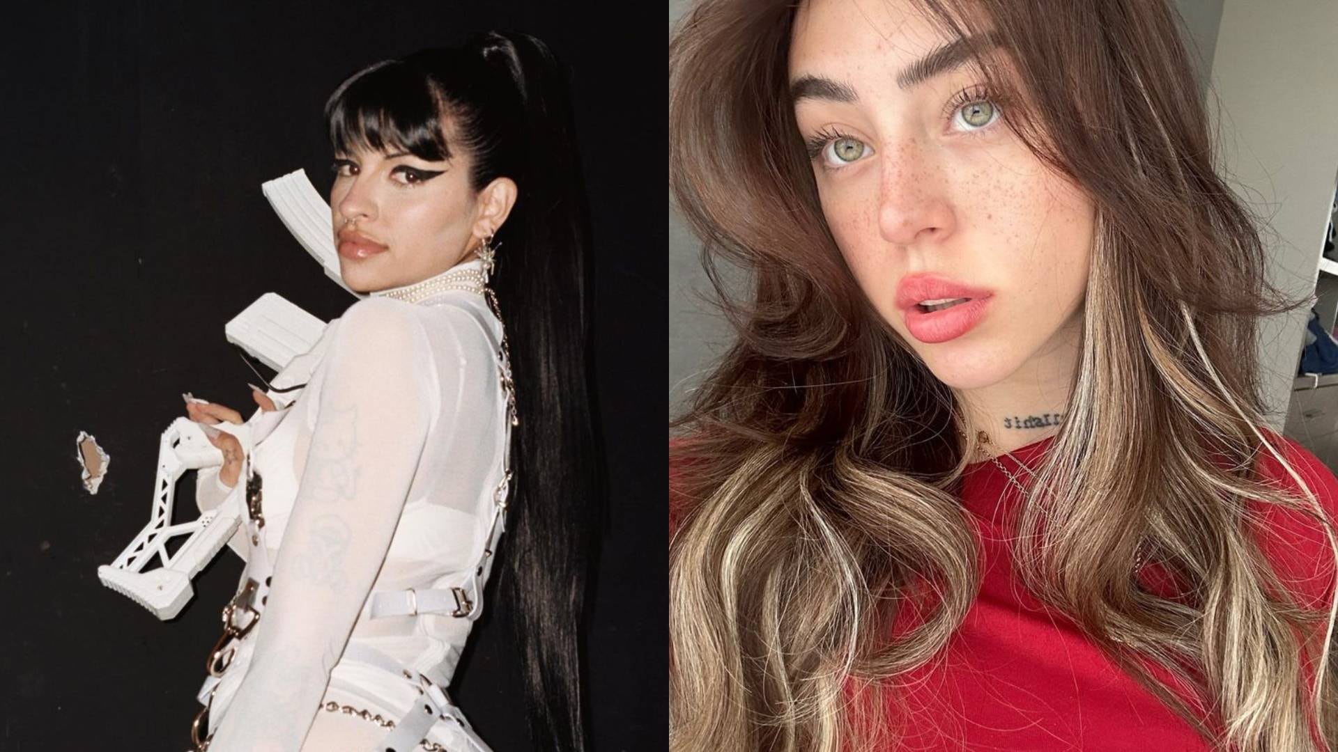 Cazzu y Nicki Nicole fueron blanco de burlas en México (IG Cazzu-Nicki Nicole)