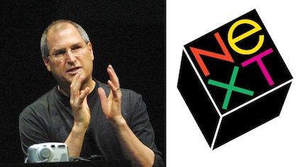 Steve Jobs pagó 100.000 dólares por el logo de una compañía tras su salida de Apple 