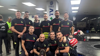 Los bomberos de la Diputación de Badajoz ya están en Caracas para colaborar en los rescates tras los terremotos