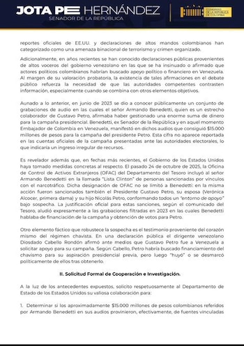 En la carta, Jota Pe